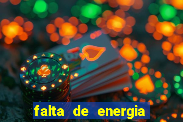 falta de energia em caucaia